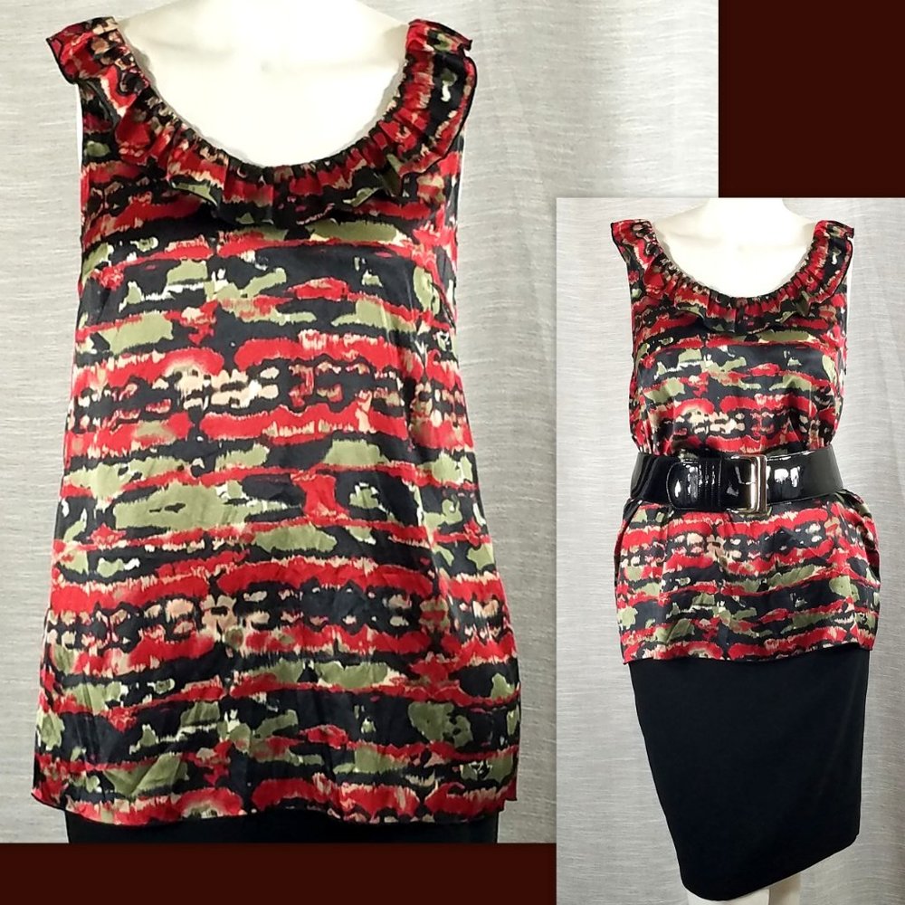 NEW MAC & JAC sleeveless blouse XL